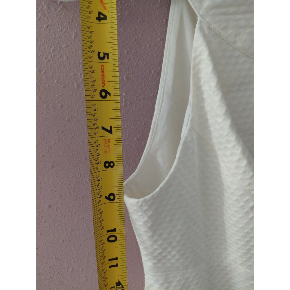 Lily Pulitzer Jacqueline Shift Dress Women’s White Gold Metallic Detail NWT - Picture 14 of 16